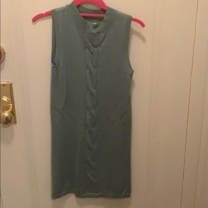 Light green original penguin merino wool dress